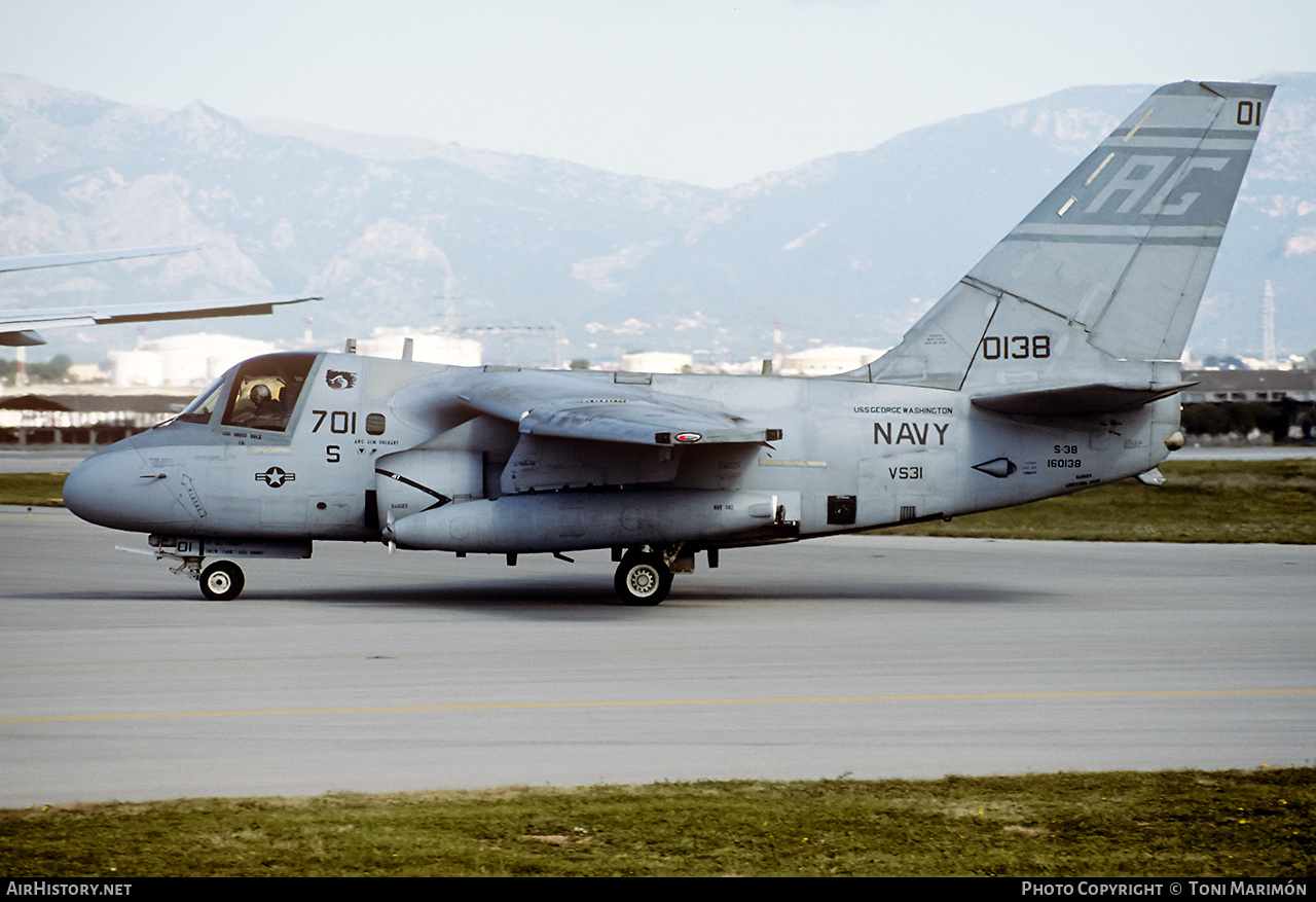 Aircraft Photo of 160138 | Lockheed S-3B Viking | USA - Navy | AirHistory.net #137692