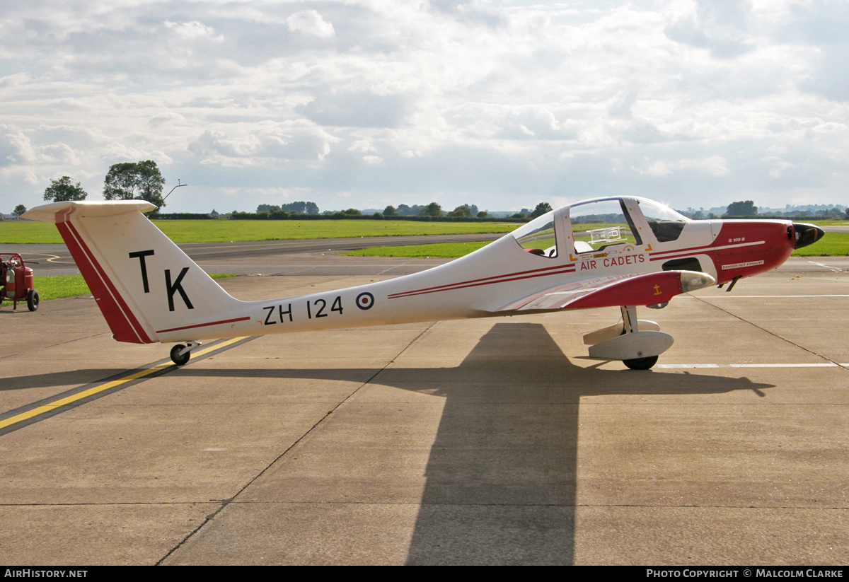 Aircraft Photo of ZH124 | Grob G-109B Vigilant T1 | UK - Air Force | AirHistory.net #137701