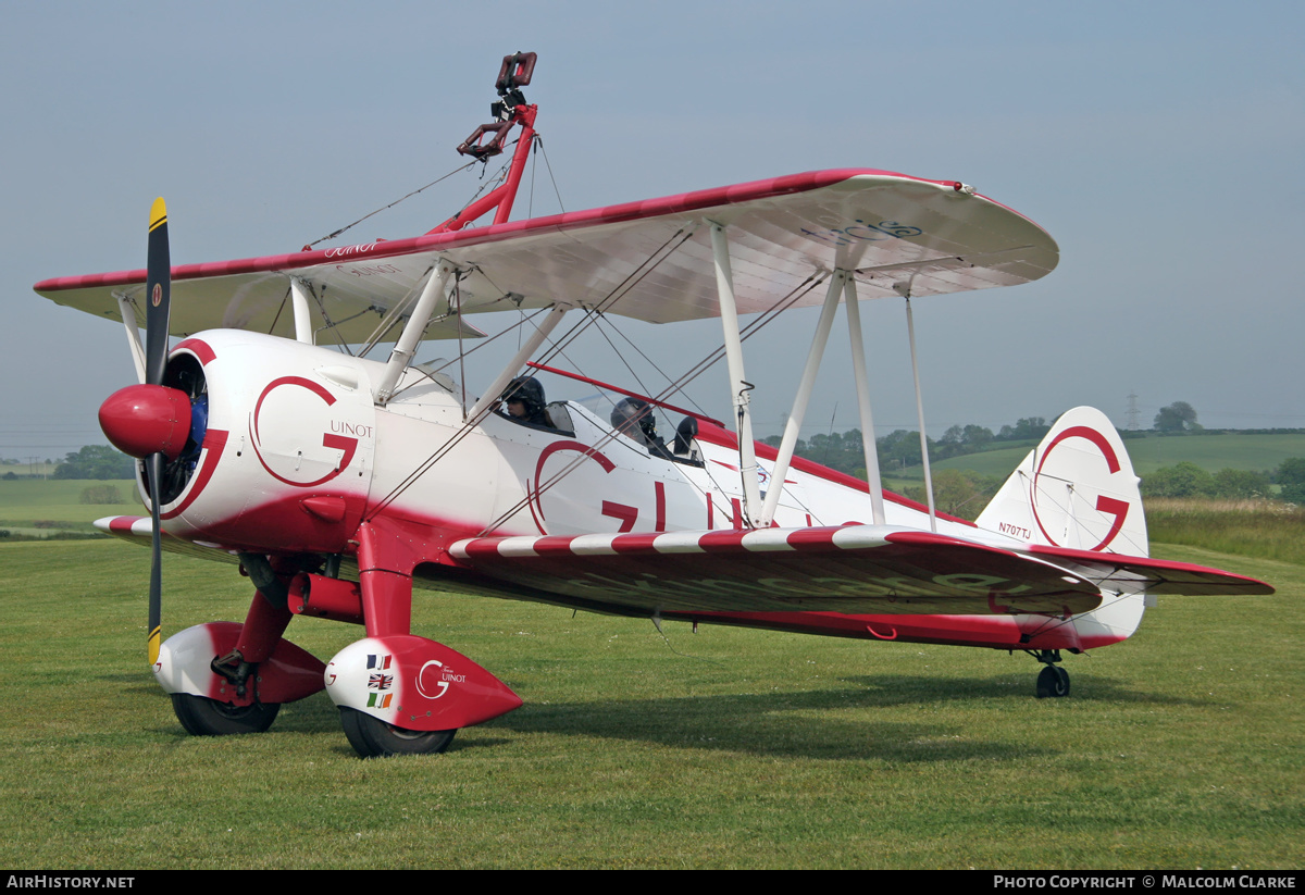 Aircraft Photo of N707TJ | Stearman N2S-1/R985 Kaydet (A75N1) | AirHistory.net #137703