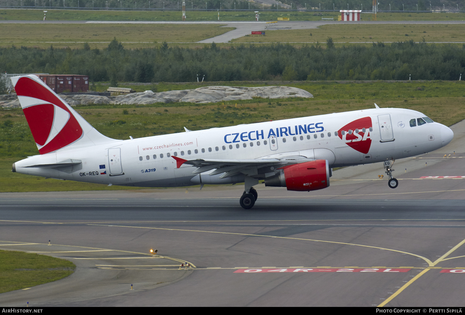 Aircraft Photo of OK-REQ | Airbus A319-112 | ČSA - Czech Airlines | AirHistory.net #137704