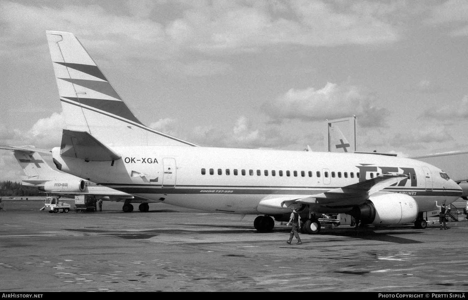 Aircraft Photo of OK-XGA | Boeing 737-55S | ČSA - Czech Airlines | AirHistory.net #137706