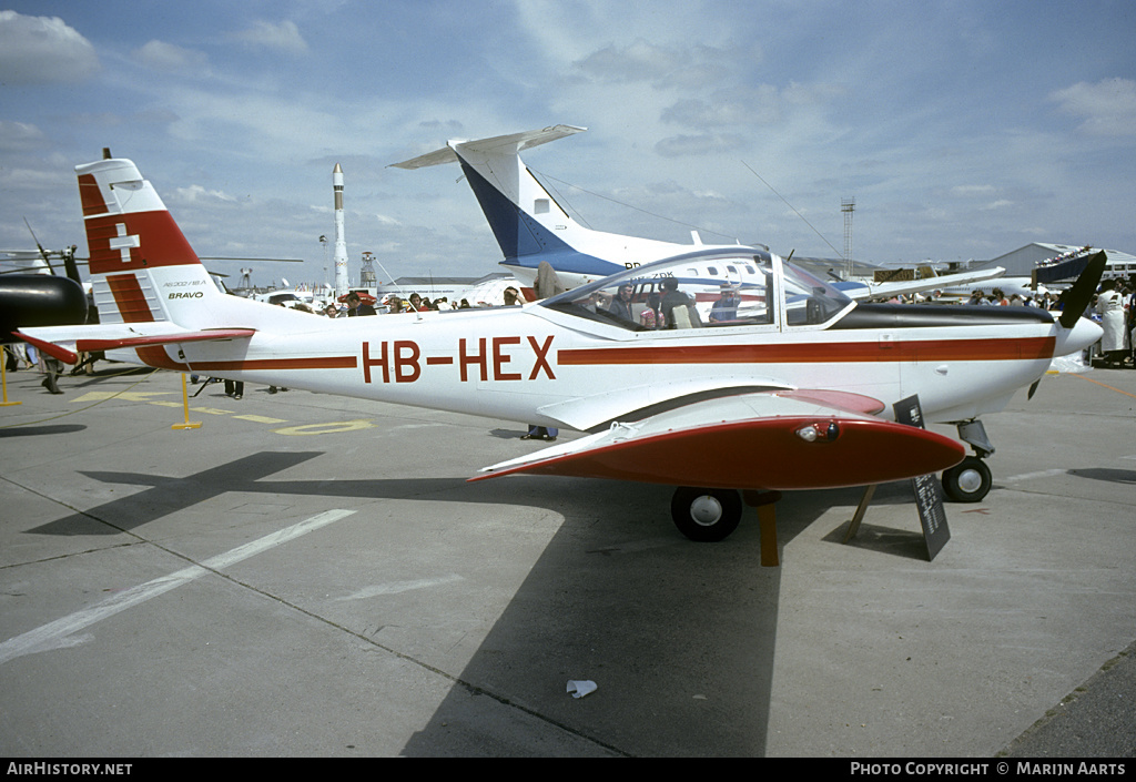 Aircraft Photo of HB-HEX | FFA AS-202/18A-1 Bravo | AirHistory.net #137707