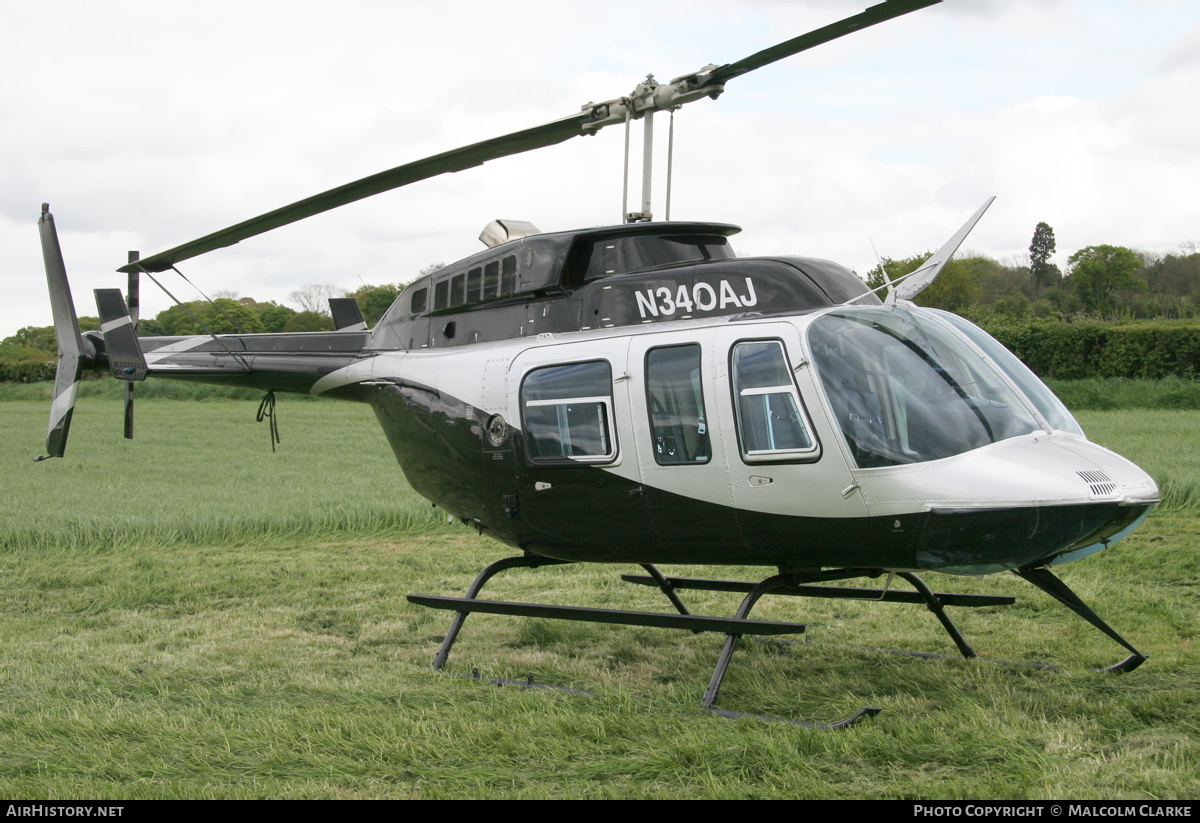 Aircraft Photo of N340AJ | Bell 206L-4 LongRanger IV | AirHistory.net #137711