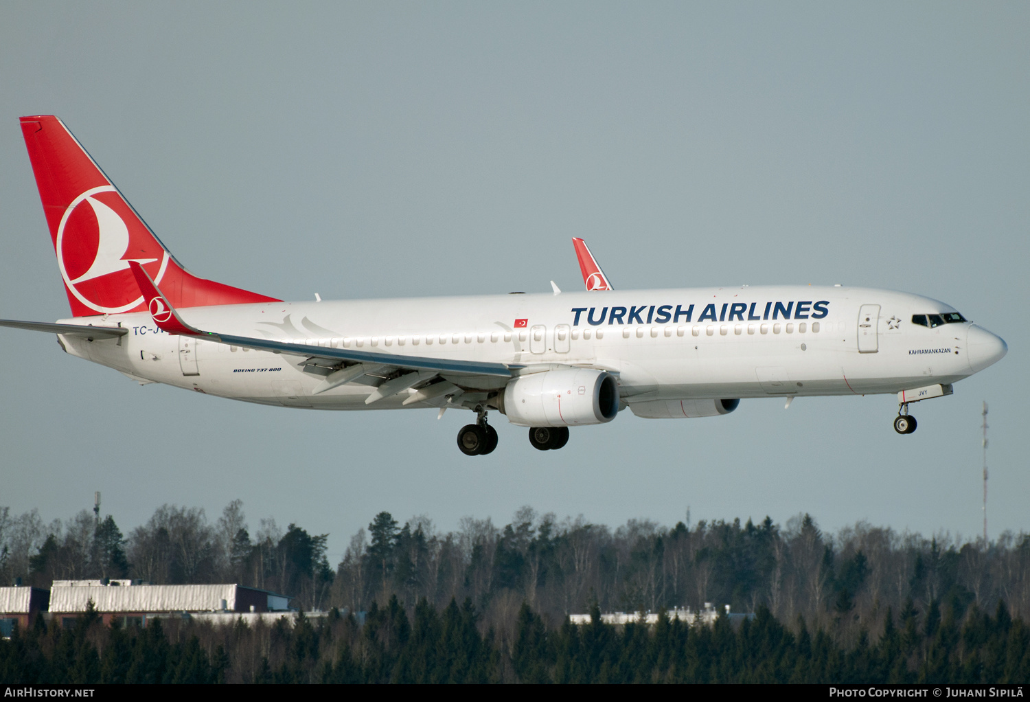 Aircraft Photo of TC-JVY | Boeing 737-8F2 | Turkish Airlines | AirHistory.net #137715