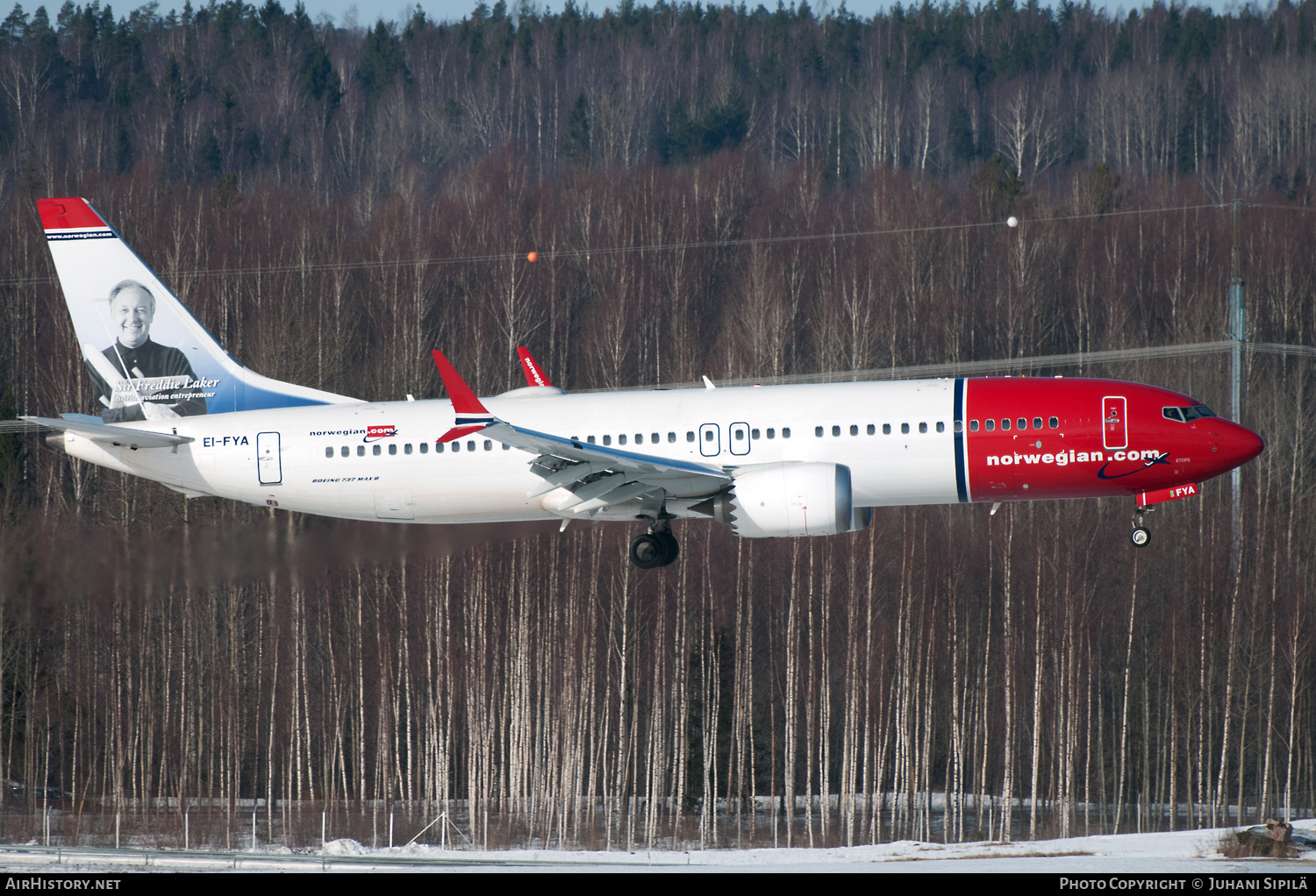 Aircraft Photo of EI-FYA | Boeing 737-8 Max 8 | Norwegian | AirHistory.net #137725