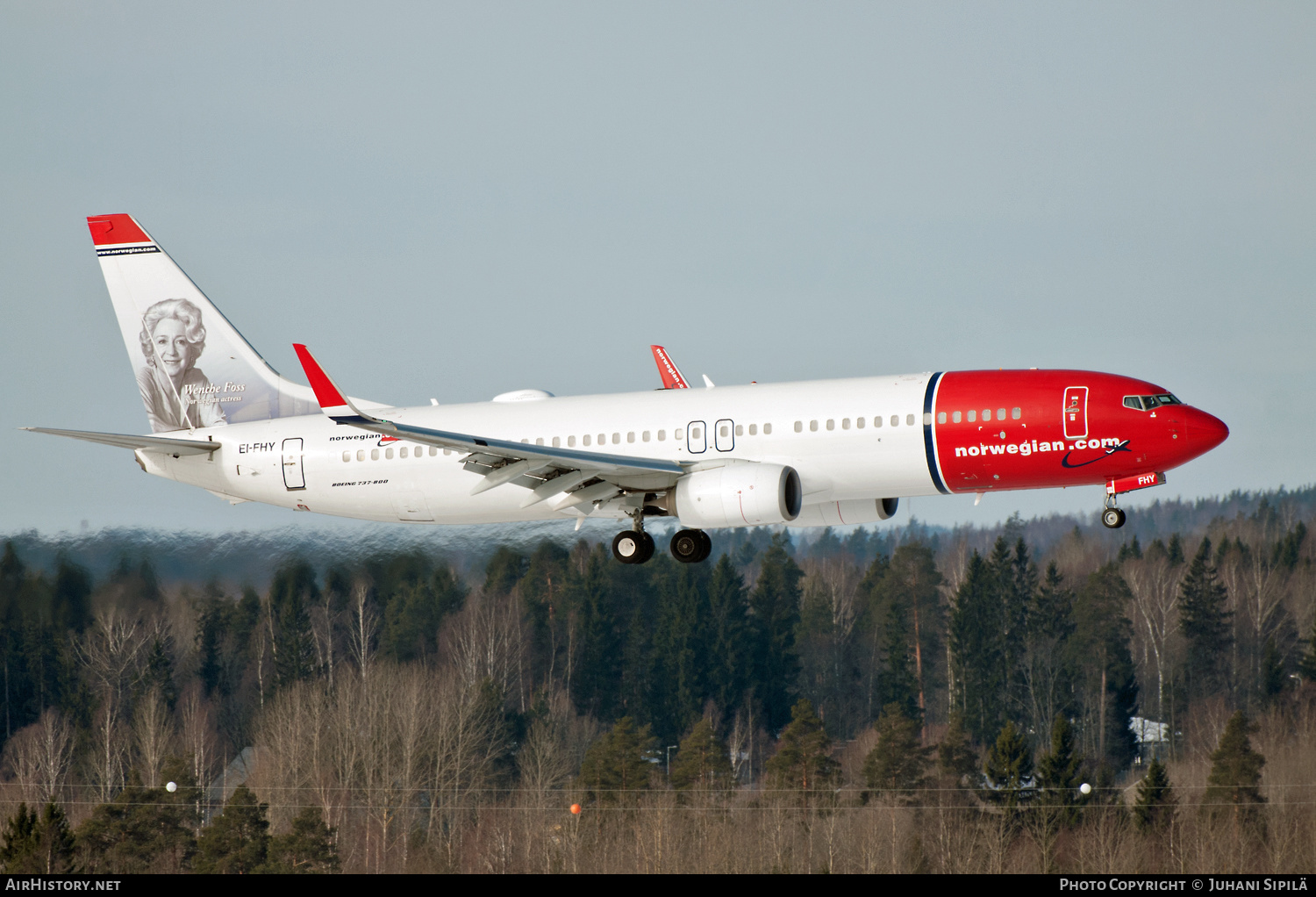 Aircraft Photo of EI-FHY | Boeing 737-8JP | Norwegian | AirHistory.net #137727