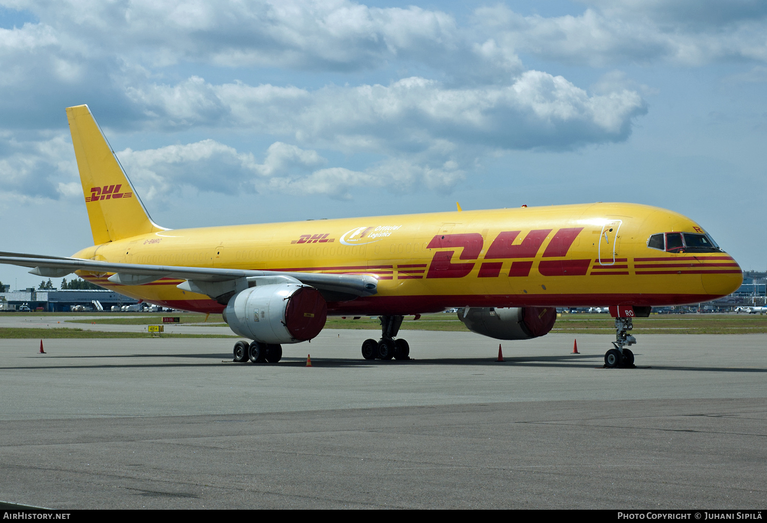 Aircraft Photo of G-BMRC | Boeing 757-236 | DHL International | AirHistory.net #137733