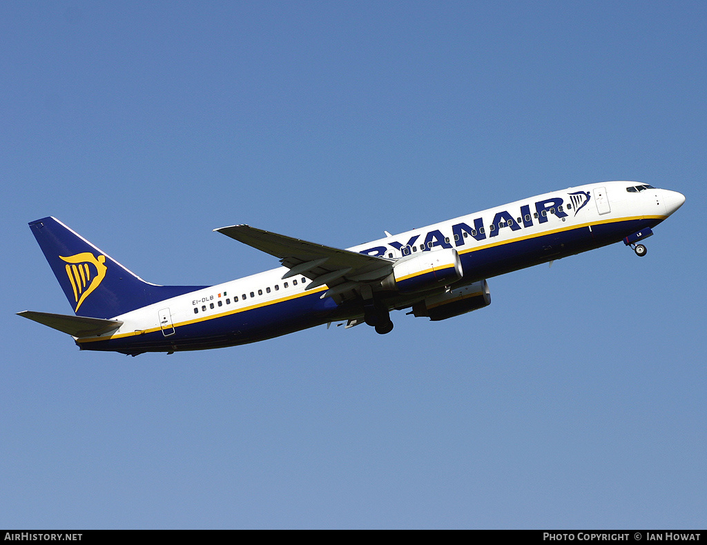 Aircraft Photo of EI-DLB | Boeing 737-8AS | Ryanair | AirHistory.net #137742
