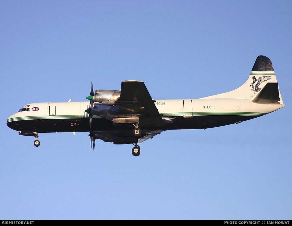 Aircraft Photo of G-LOFE | Lockheed L-188C(F) Electra | Atlantic Airlines | AirHistory.net #137745