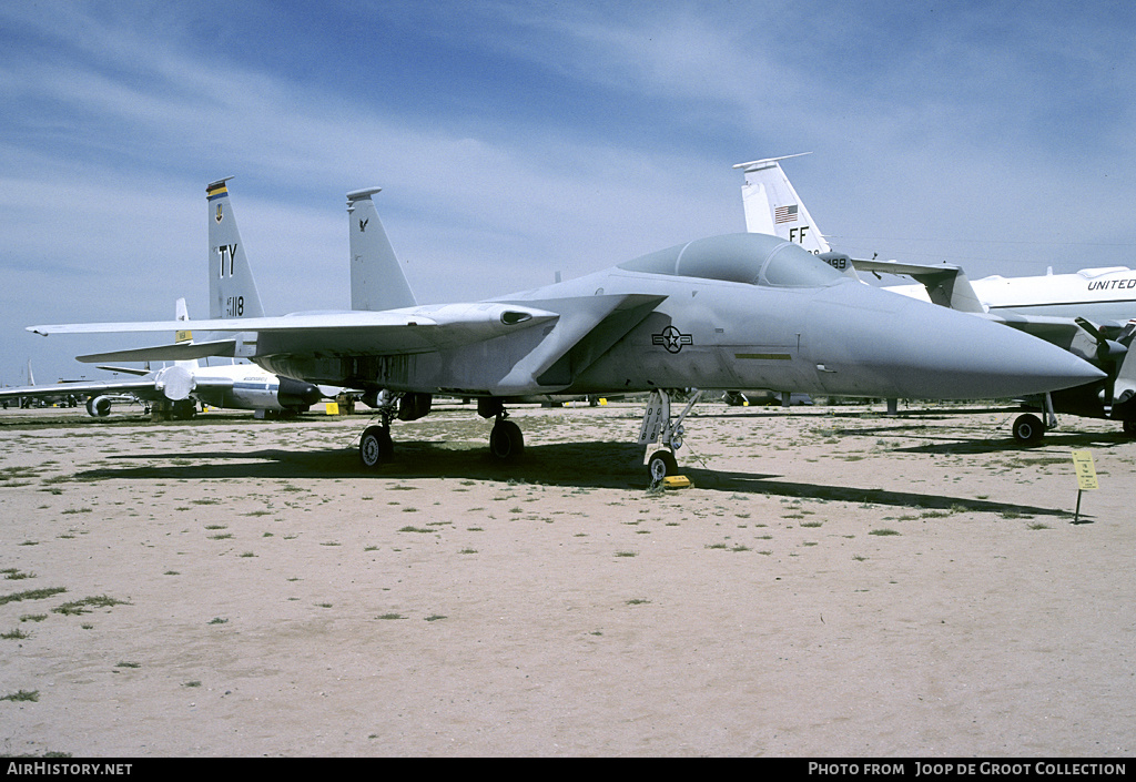 Aircraft Photo of 74-0118 / AF74-118 | McDonnell Douglas F-15A Eagle | USA - Air Force | AirHistory.net #137763
