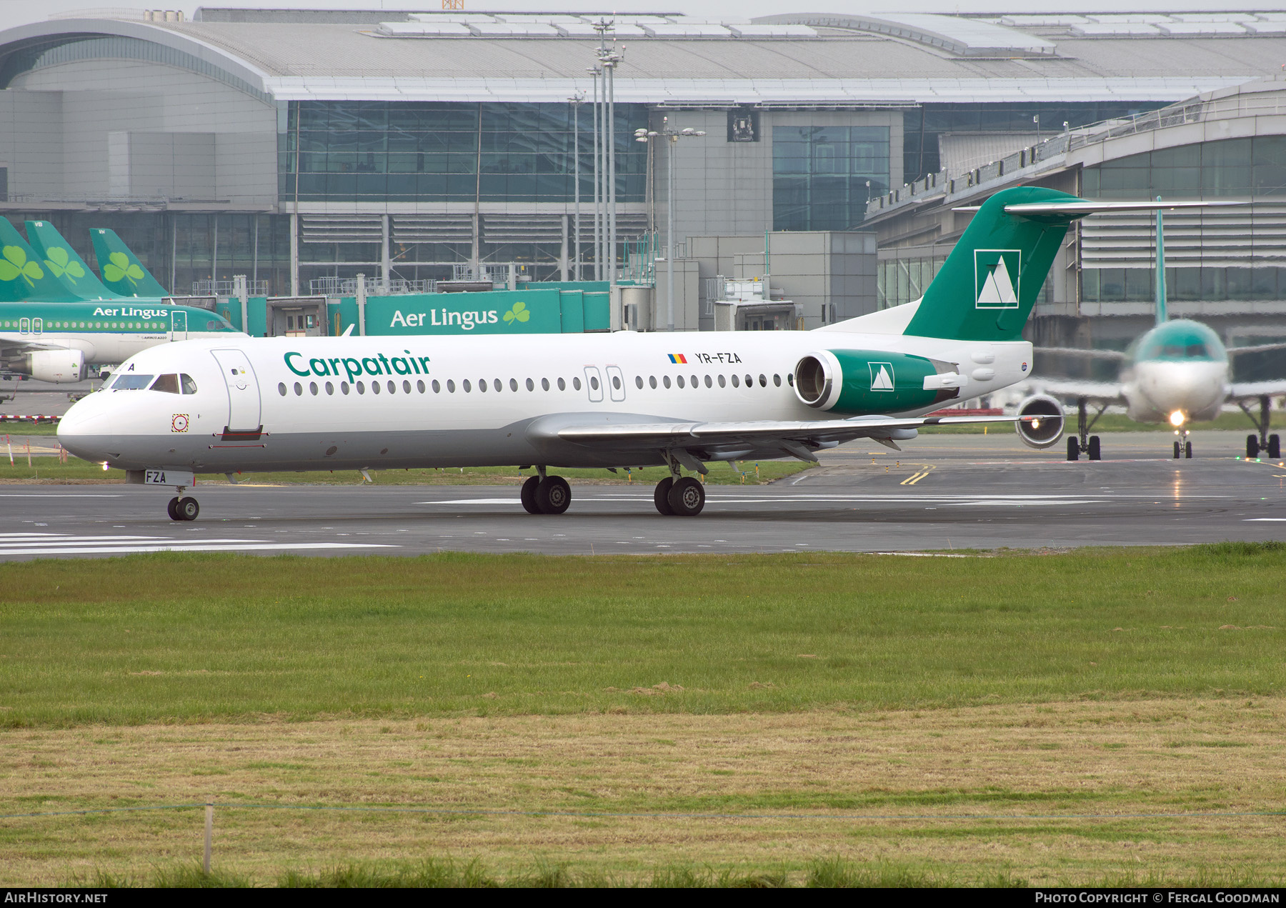 Aircraft Photo of YR-FZA | Fokker 100 (F28-0100) | Carpatair | AirHistory.net #137766