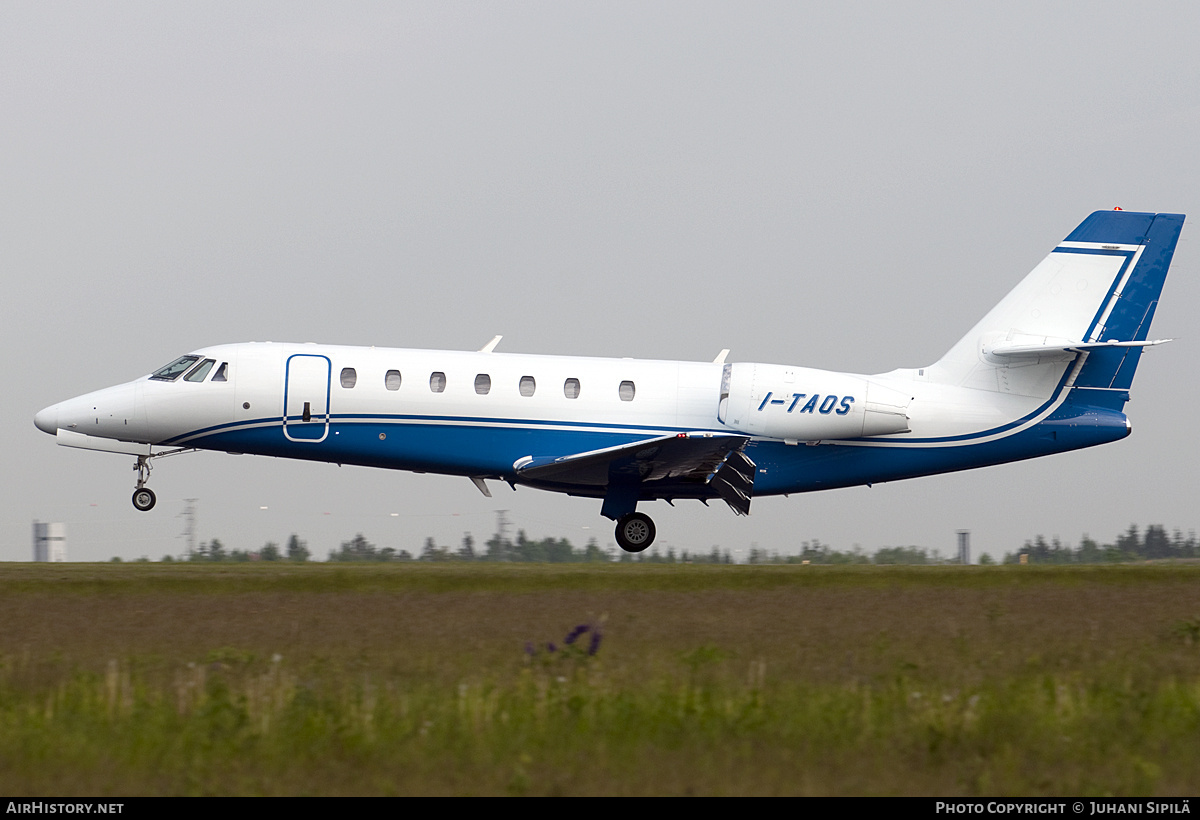Aircraft Photo of I-TAOS | Cessna 680 Citation Sovereign | AirHistory.net #137794