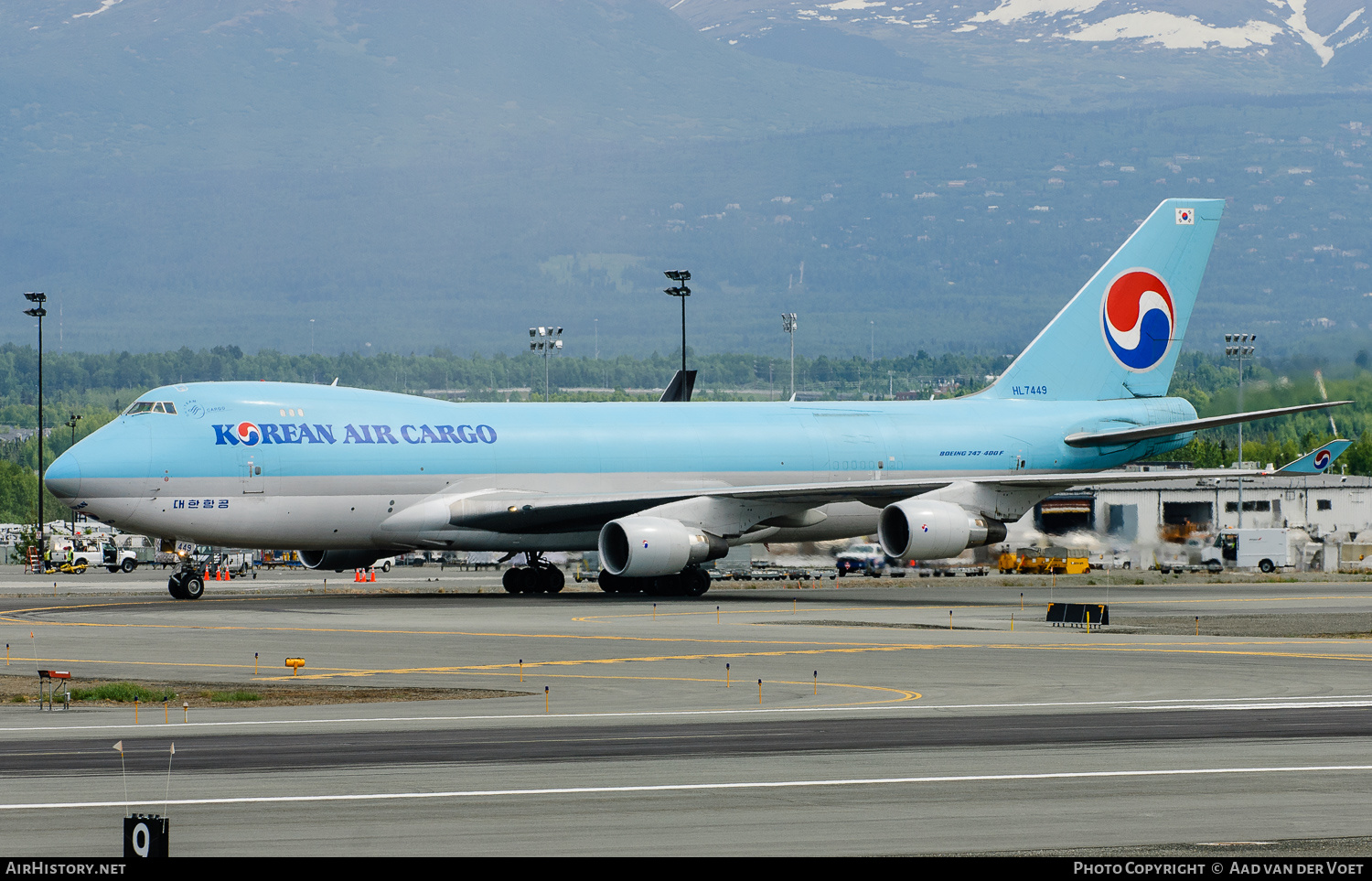 Aircraft Photo of HL7449 | Boeing 747-4B5F/SCD | Korean Air Cargo | AirHistory.net #137795