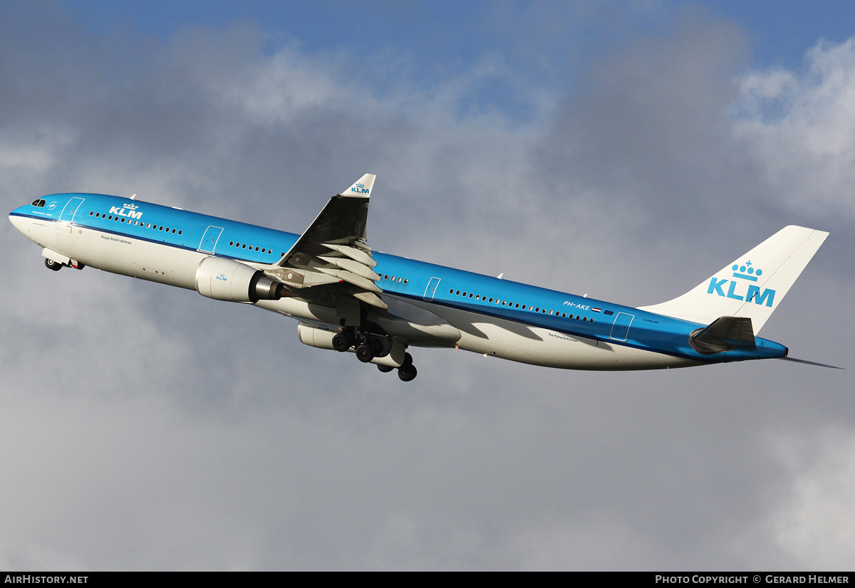 Aircraft Photo of PH-AKE | Airbus A330-303 | KLM - Royal Dutch Airlines | AirHistory.net #137798