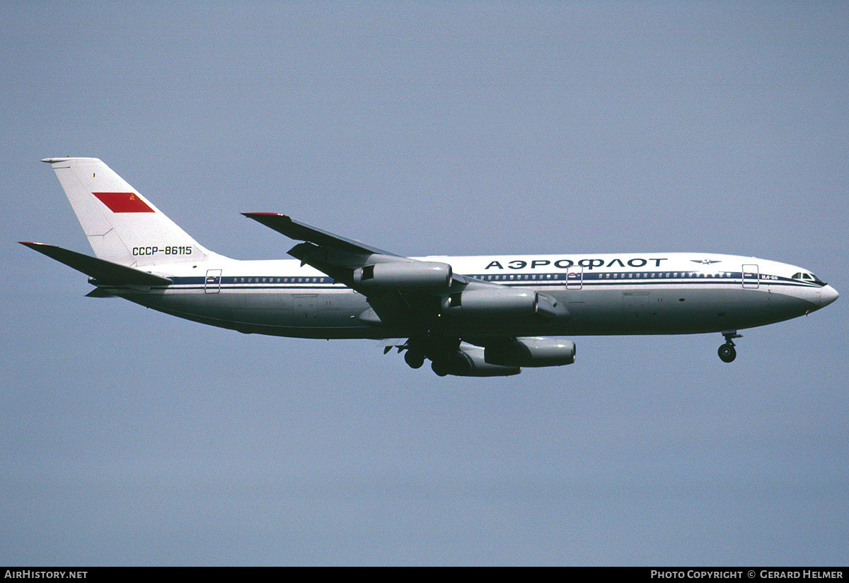 Aircraft Photo of CCCP-86115 | Ilyushin Il-86 | Aeroflot | AirHistory.net #137800