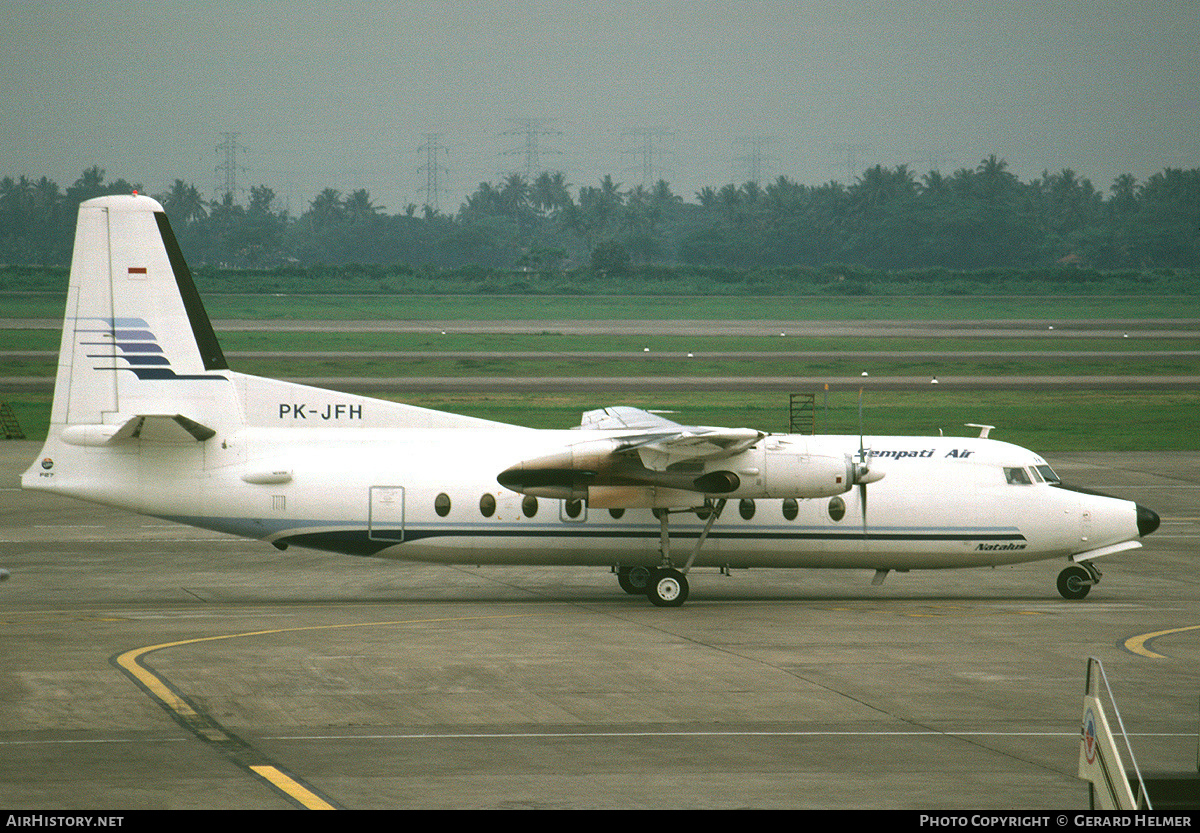 Aircraft Photo of PK-JFH | Fokker F27-600 Friendship | Sempati Air | AirHistory.net #137805