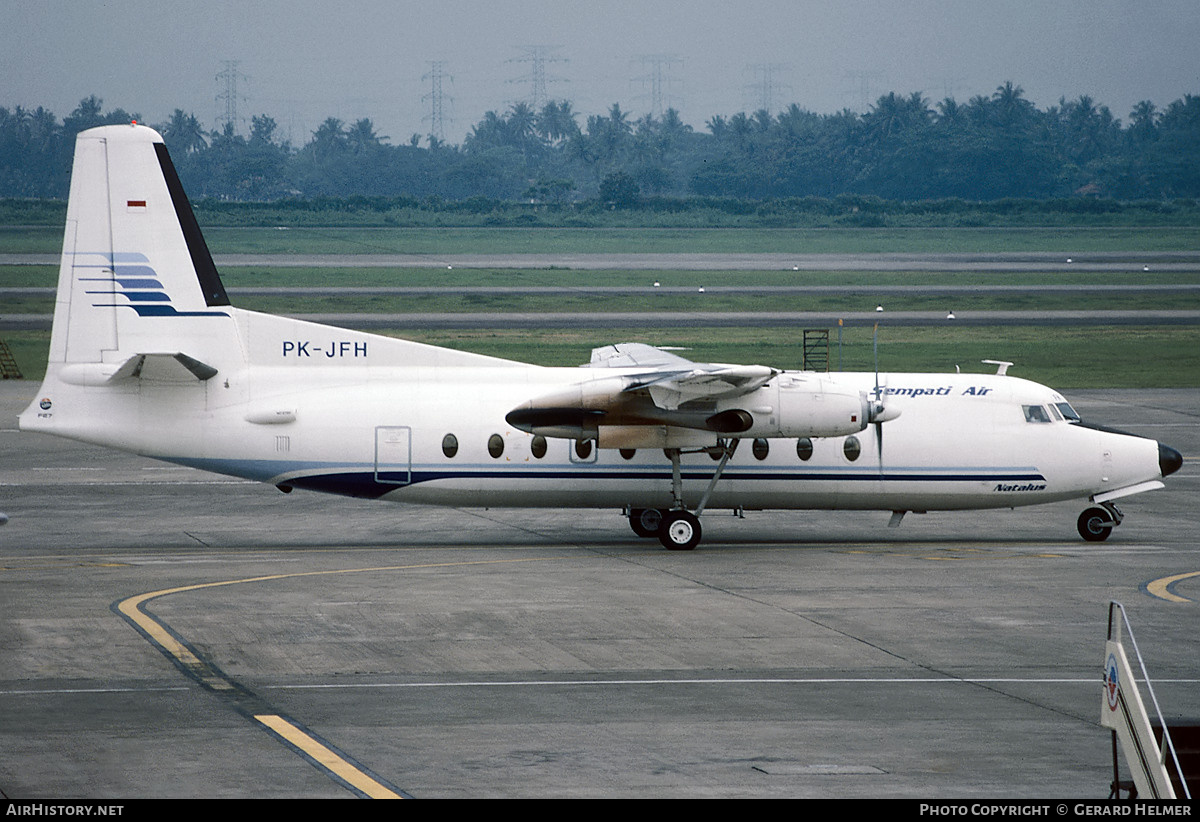 Aircraft Photo of PK-JFH | Fokker F27-600 Friendship | Sempati Air | AirHistory.net #137805