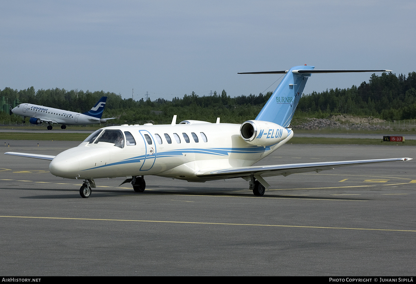 Aircraft Photo of M-ELON | Cessna 525B CitationJet CJ3 | Burnbrae | AirHistory.net #137810