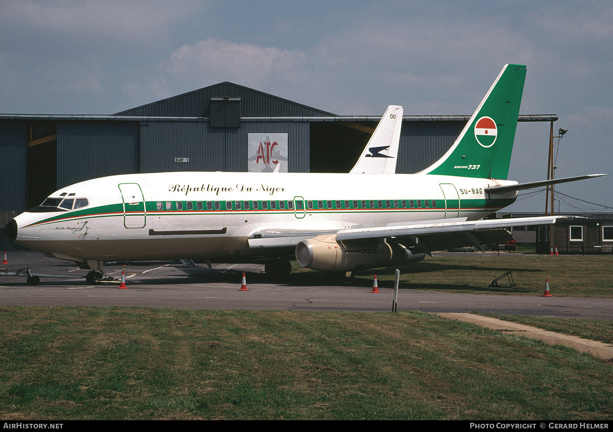 Aircraft Photo of 5U-BAG | Boeing 737-2N9C/Adv | Niger - Air Force | AirHistory.net #137840