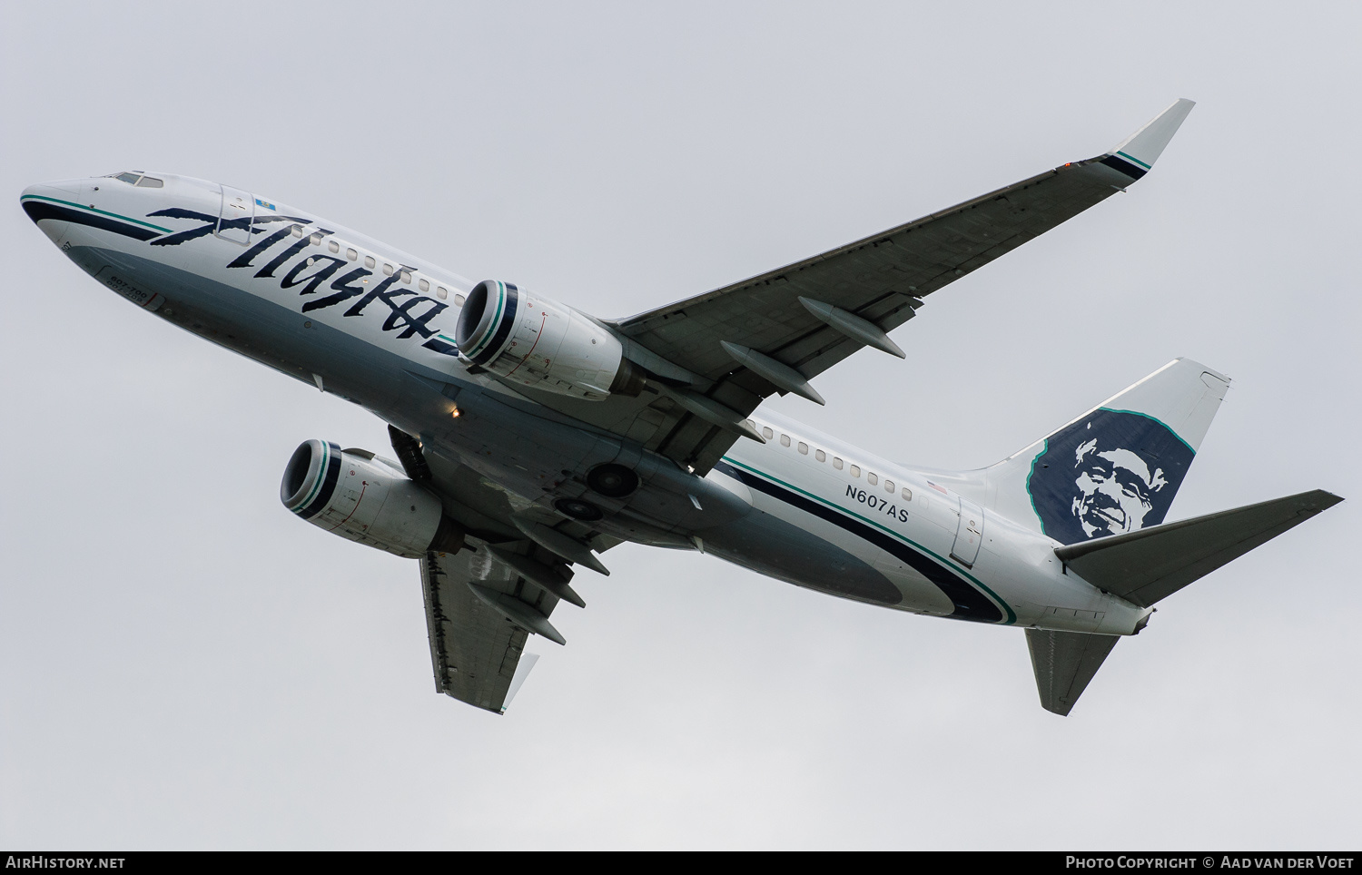 Aircraft Photo of N607AS | Boeing 737-790 | Alaska Airlines | AirHistory.net #137841