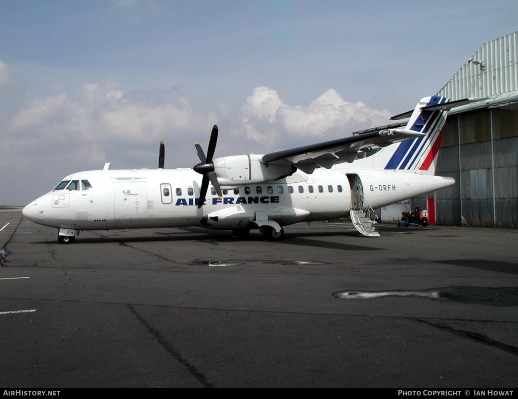 Aircraft Photo of G-ORFH | ATR ATR-42-320 | Air France | AirHistory.net #137852