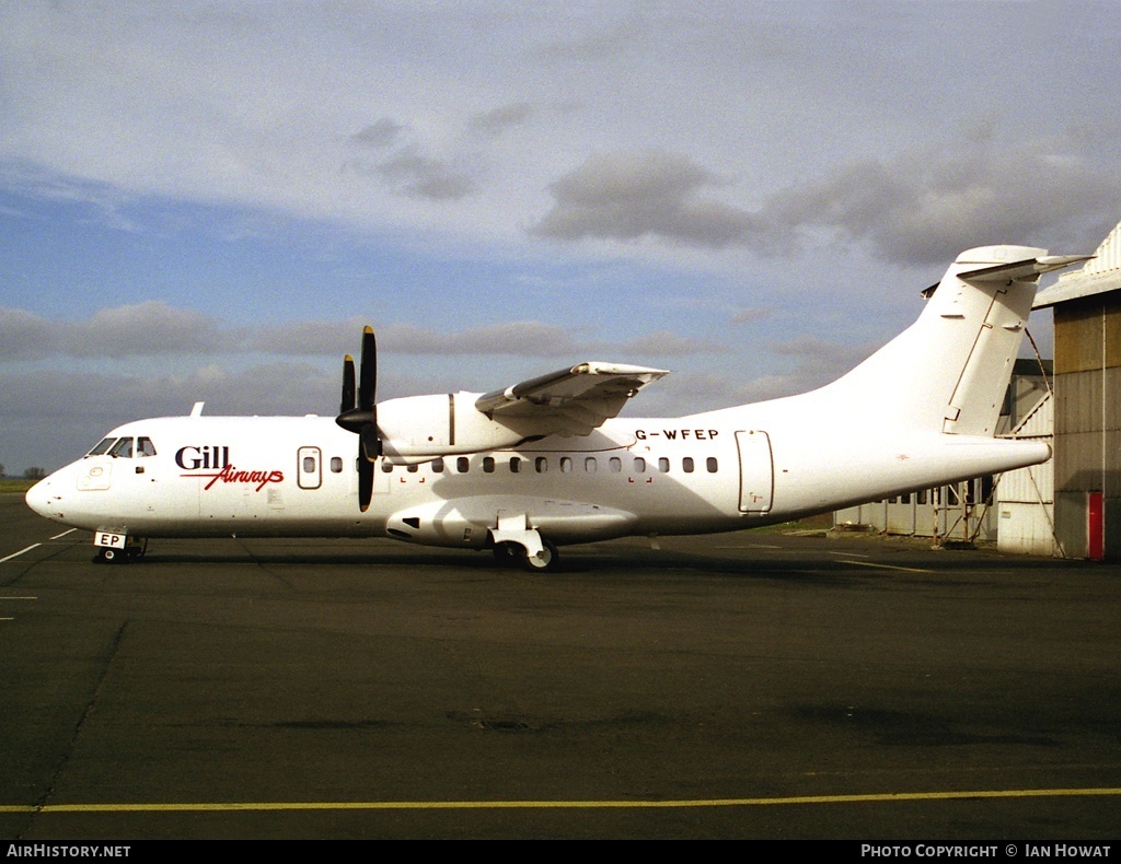Aircraft Photo of G-WFEP | ATR ATR-42-300 | Gill Airways | AirHistory.net #137854