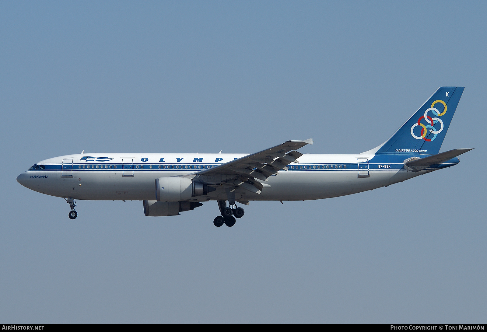 Aircraft Photo of SX-BEK | Airbus A300B4-605R | Olympic | AirHistory.net #137856