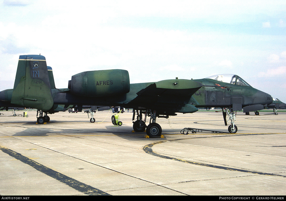 Aircraft Photo of 77-0251 / AF77-251 | Fairchild A-10A Thunderbolt II | USA - Air Force | AirHistory.net #137864