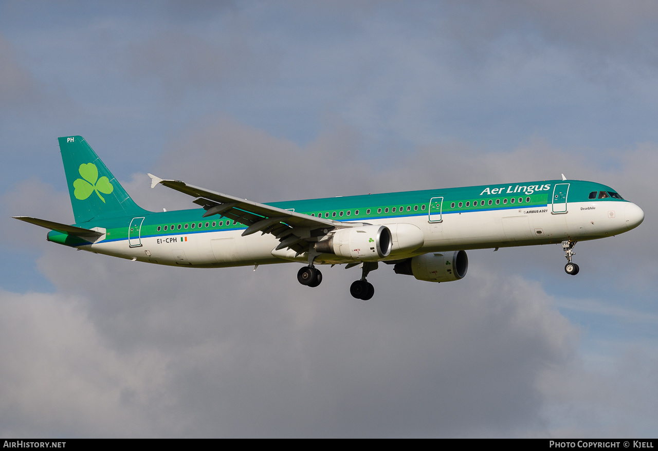 Aircraft Photo of EI-CPH | Airbus A321-211 | Aer Lingus | AirHistory.net #137869