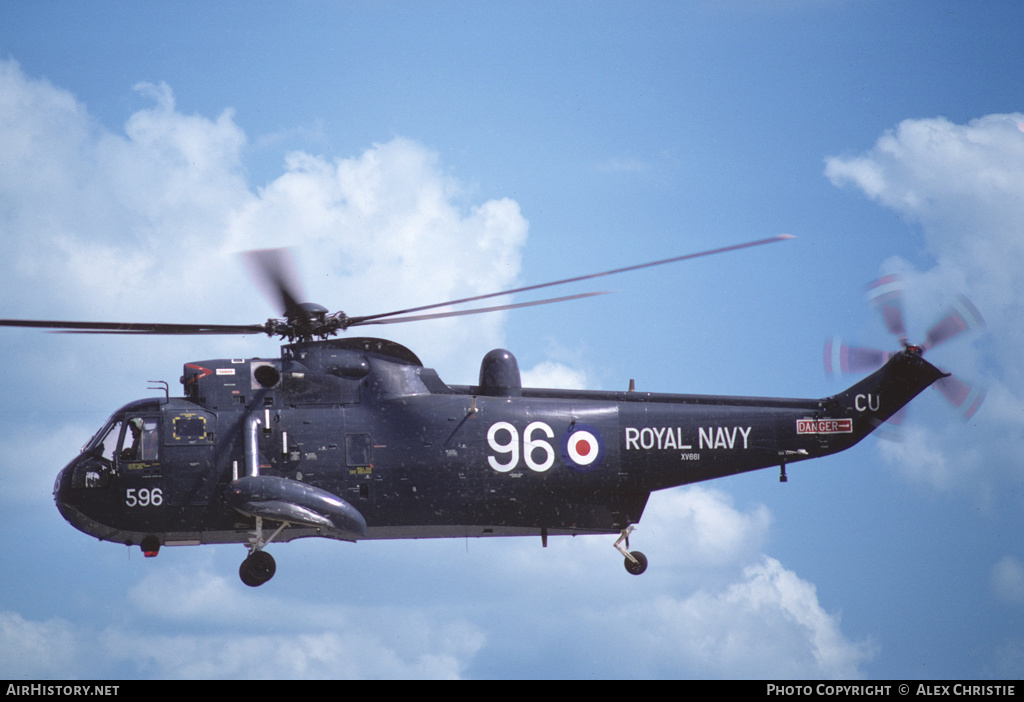 Aircraft Photo of XV661 | Westland WS-61 Sea King HU5 | UK - Navy | AirHistory.net #137879
