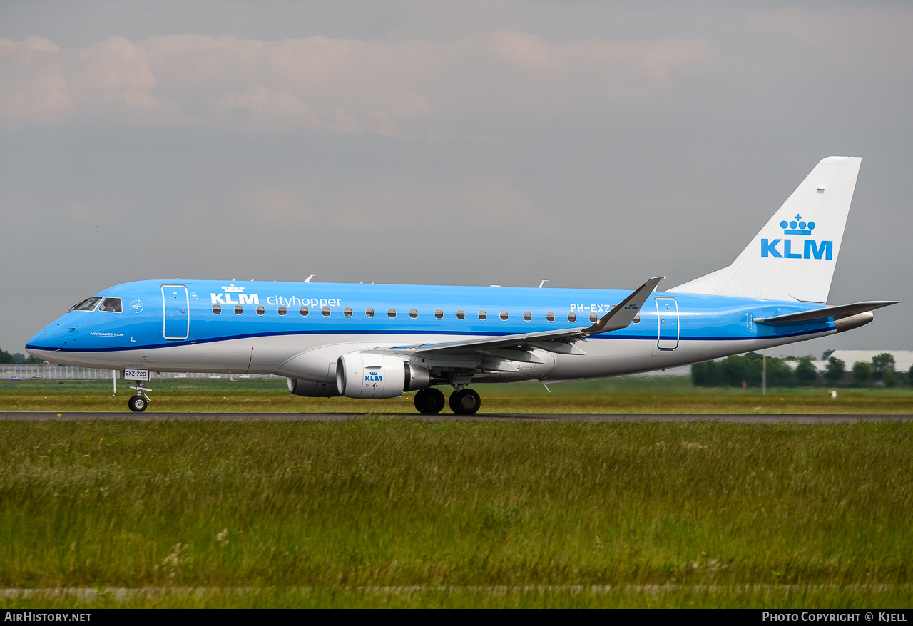 Aircraft Photo of PH-EXZ | Embraer 175STD (ERJ-170-200STD) | KLM Cityhopper | AirHistory.net #137880