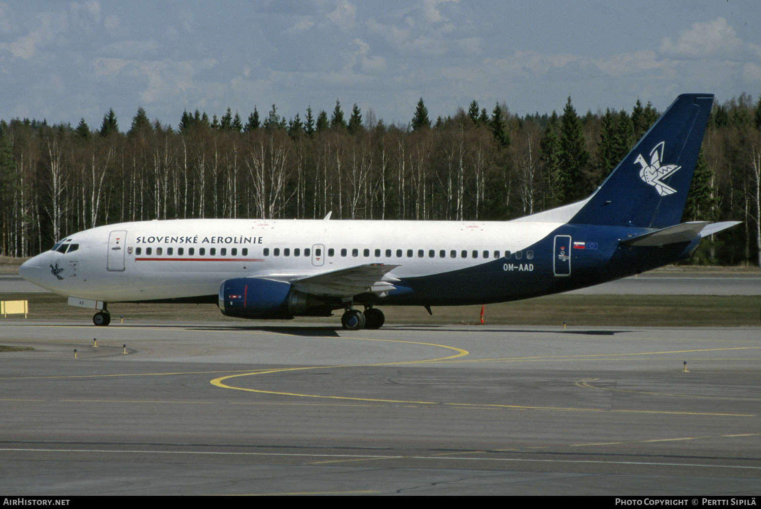Aircraft Photo of OM-AAD | Boeing 737-33A | Slovak Airlines - Slovenské Aerolínie | AirHistory.net #137881
