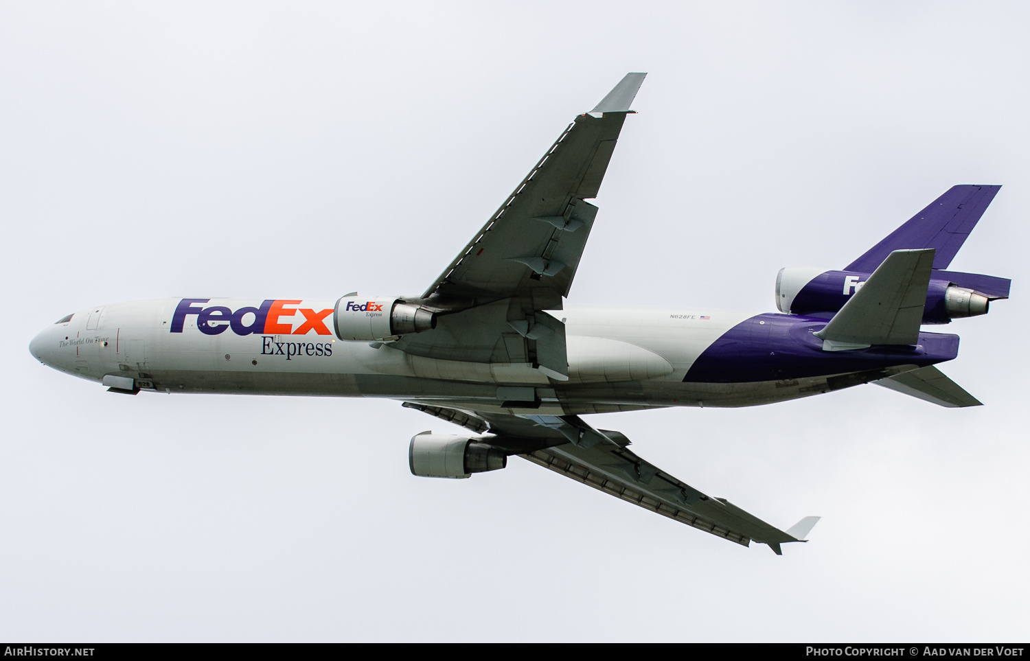 Aircraft Photo of N628FE | McDonnell Douglas MD-11/F | FedEx Express | AirHistory.net #137886