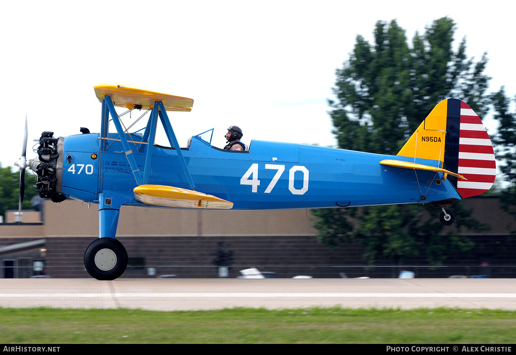 Aircraft Photo of N95DA | Boeing PT-17 Kaydet (A75N1) | USA - Army | AirHistory.net #137914