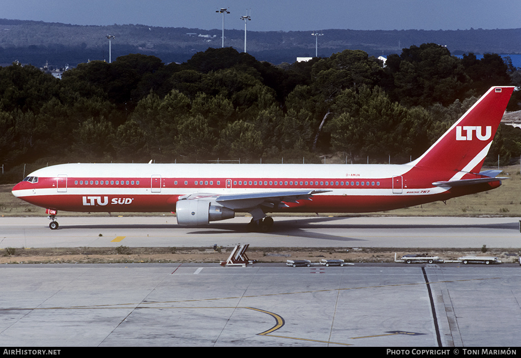 Aircraft Photo of D-AMUN | Boeing 767-3G5/ER | LTU Süd - Lufttransport-Unternehmen | AirHistory.net #137918