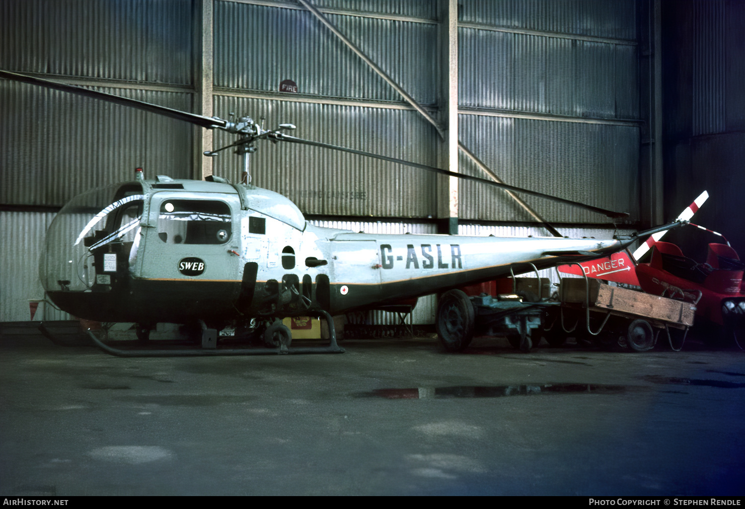 Aircraft Photo of G-ASLR | Agusta AB-47J-2 Ranger | South Western Electricity Board | AirHistory.net #137934