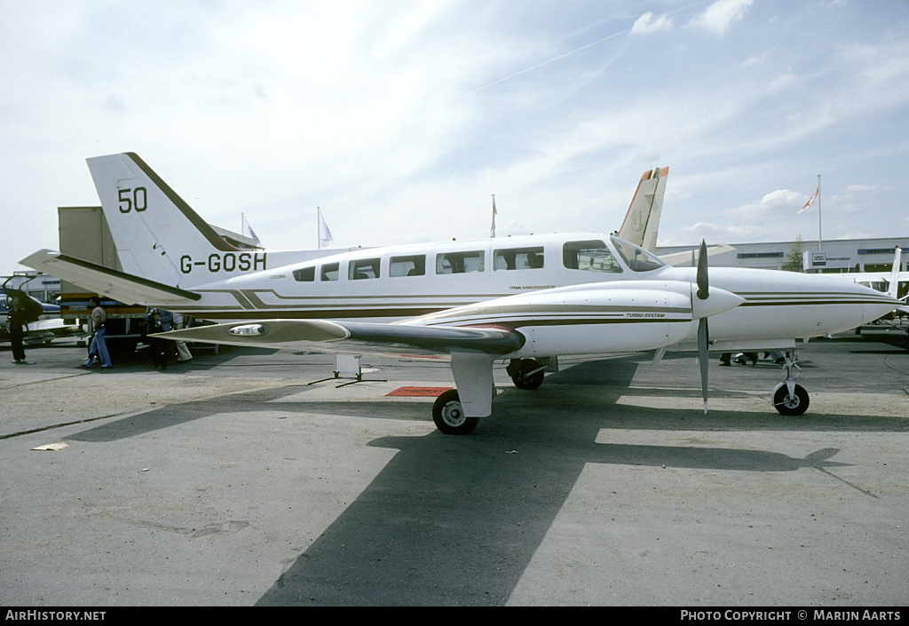 Aircraft Photo of G-GOSH | Cessna 404 Titan Ambassador III | AirHistory.net #137950