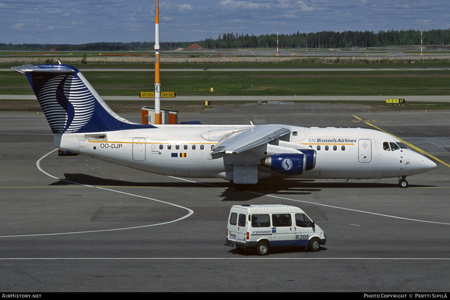 Aircraft Photo of OO-DJP | British Aerospace Avro 146-RJ85 | SN Brussels Airlines | AirHistory.net #137951