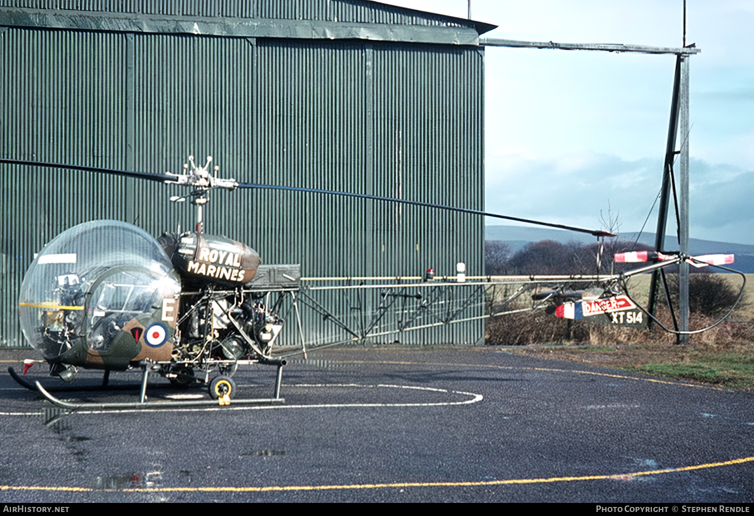 Aircraft Photo of XT514 | Westland-Bell Sioux AH1 (47G-3B-1) | UK - Marines | AirHistory.net #137952