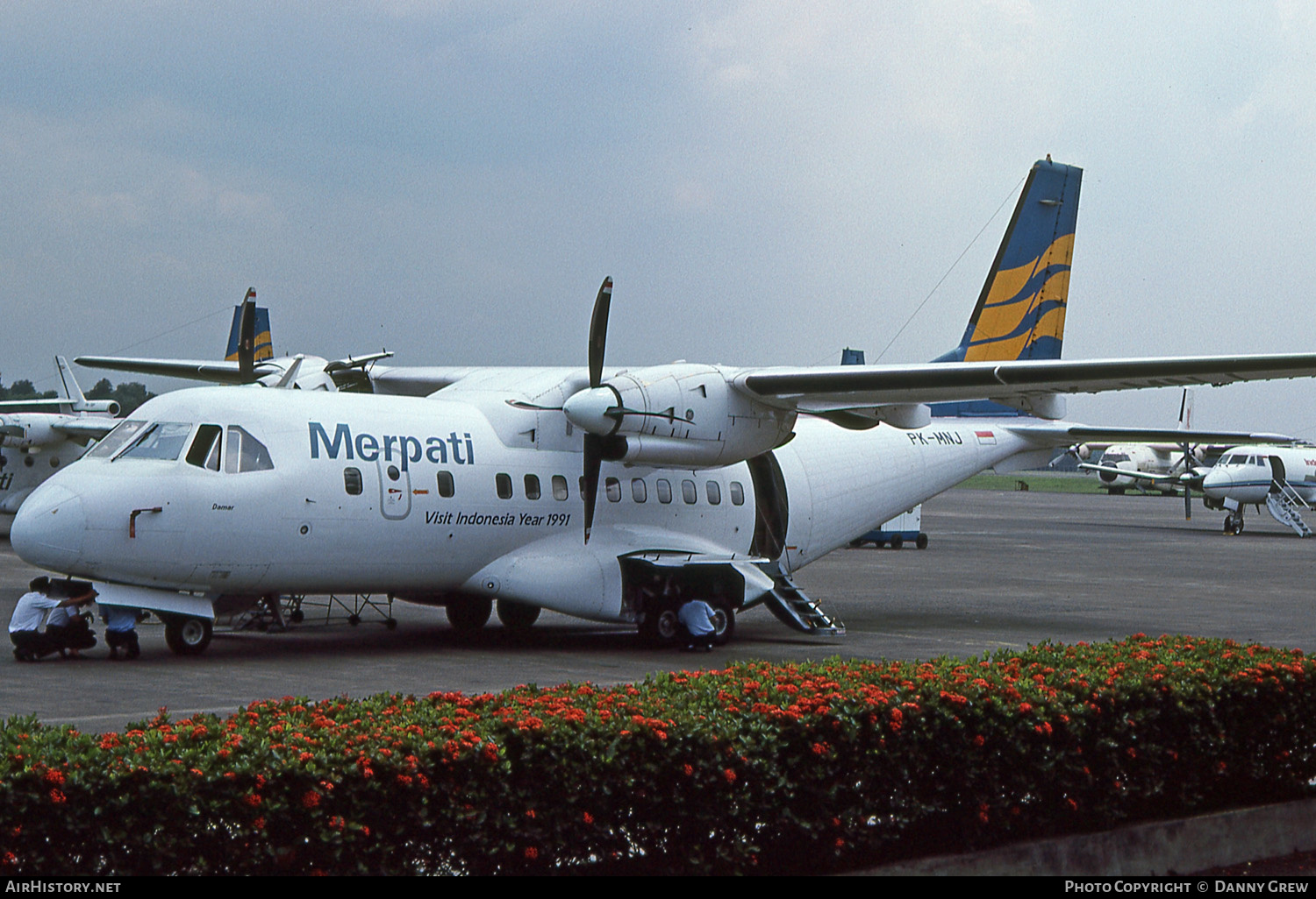 Aircraft Photo of PK-MNJ | CASA/IPTN CN235-10 | Merpati Nusantara Airlines | AirHistory.net #137956