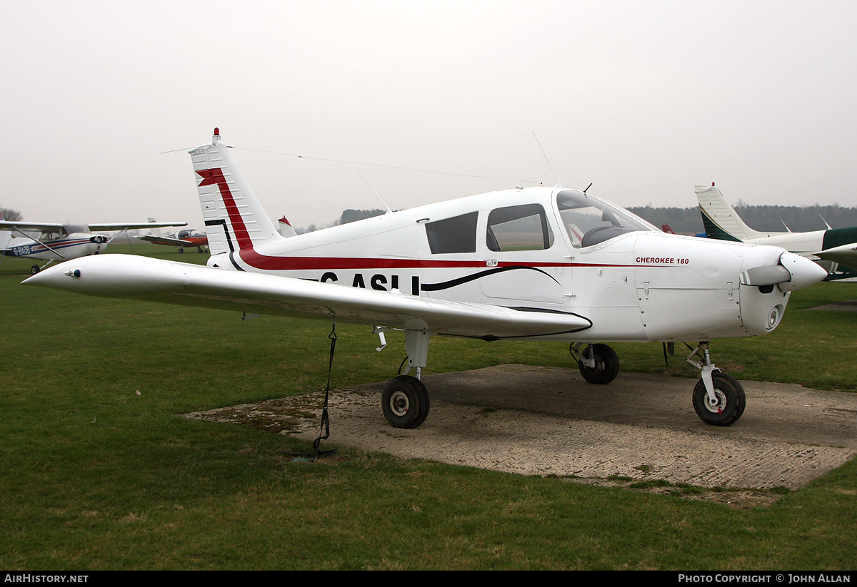 Aircraft Photo of G-ASIJ | Piper PA-28-180 Cherokee B | AirHistory.net #137959