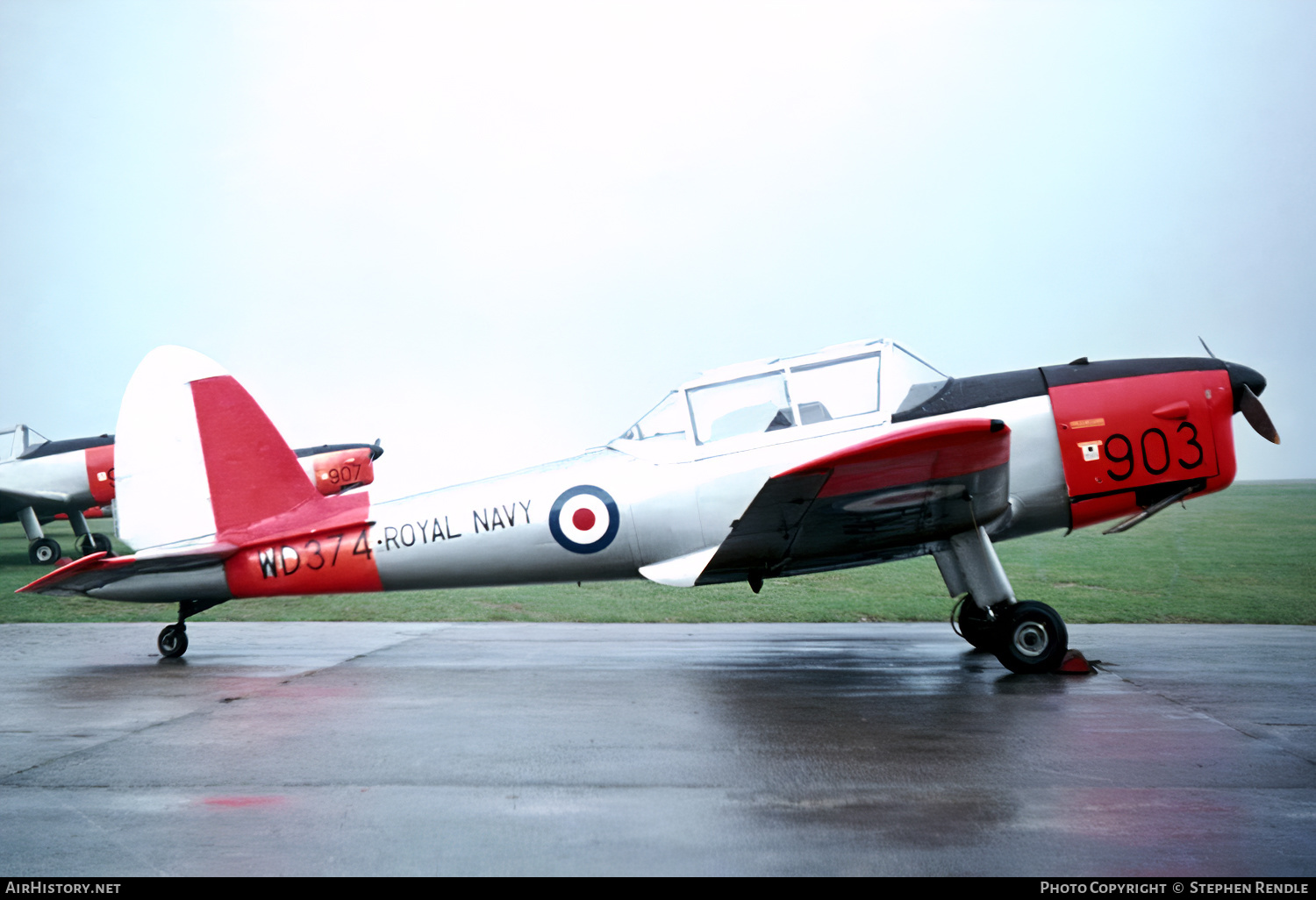Aircraft Photo of WD374 | De Havilland DHC-1 Chipmunk T10 | UK - Navy | AirHistory.net #137984
