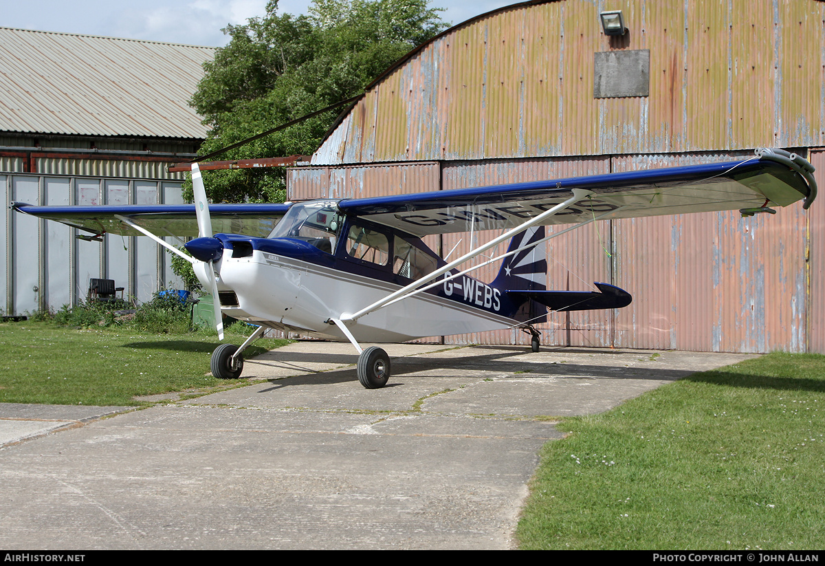 Aircraft Photo of G-WEBS | American Champion 7ECA Citabria Aurora | AirHistory.net #137989
