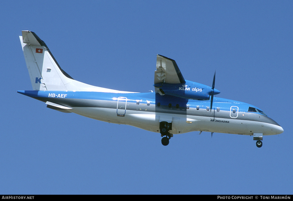 Aircraft Photo of HB-AEF | Dornier 328-110 | KLM Alps | AirHistory.net #138003