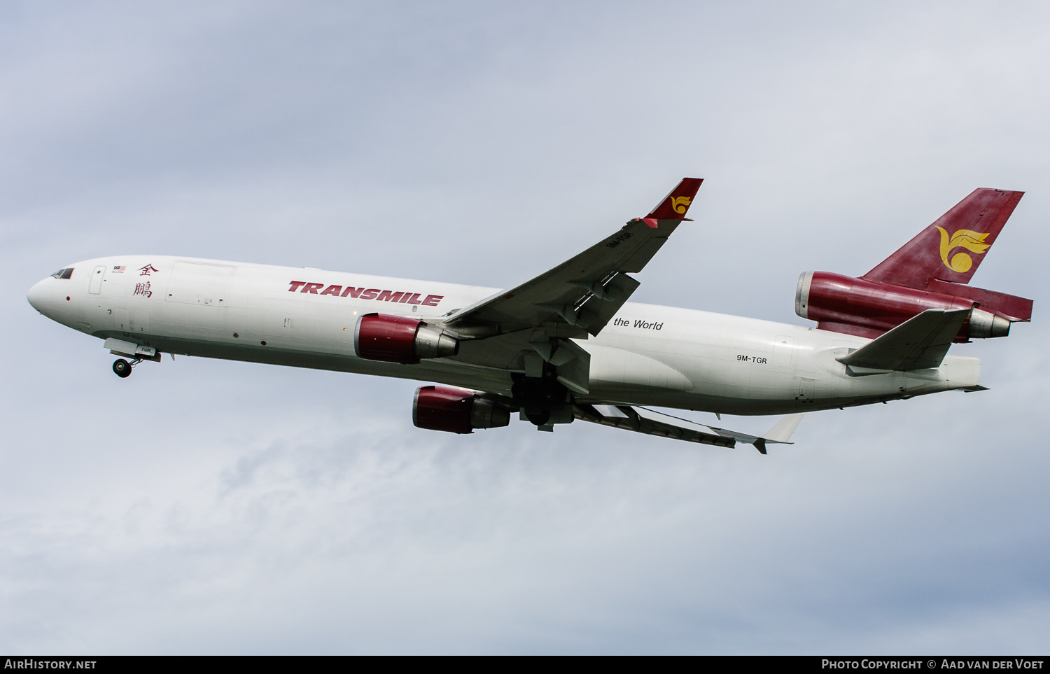 Aircraft Photo of 9M-TGR | McDonnell Douglas MD-11/F | Transmile Air Services | AirHistory.net #138010