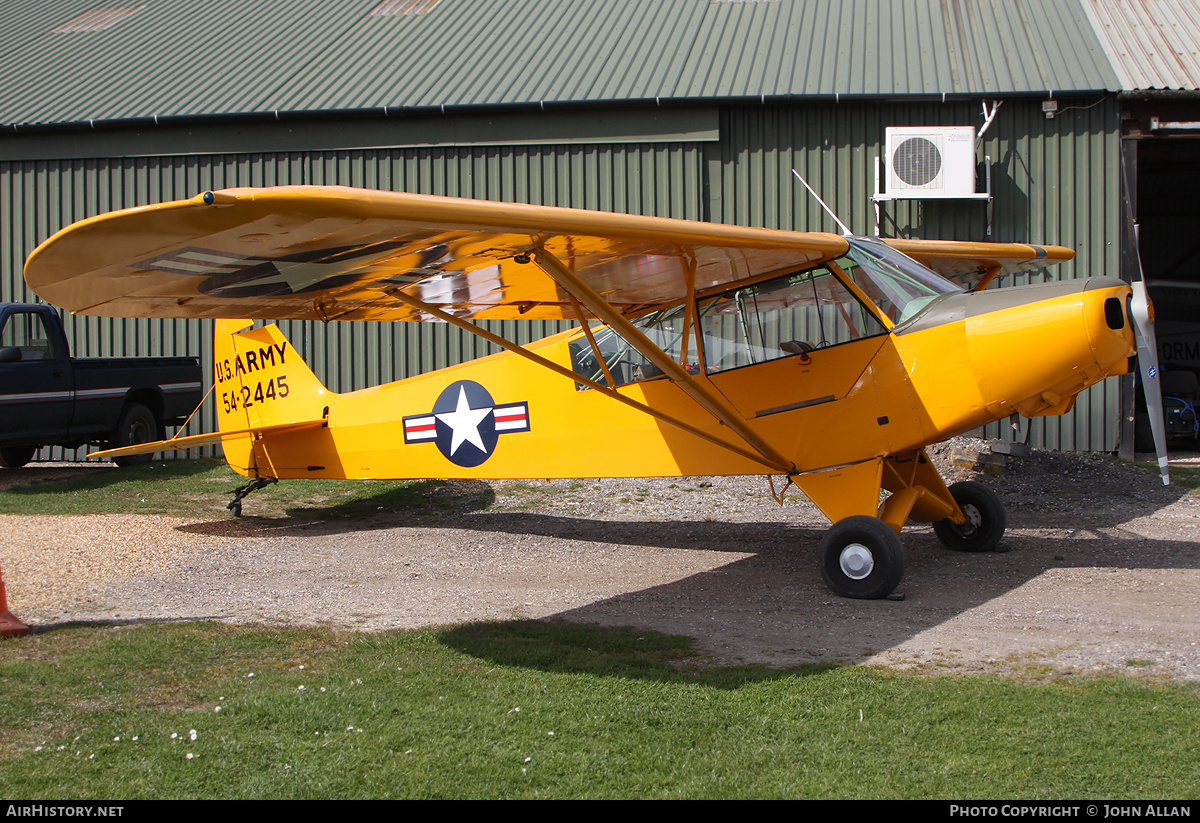 Aircraft Photo of G-OTAN / 52-2445 | Piper L-21B Super Cub | USA - Army | AirHistory.net #138024