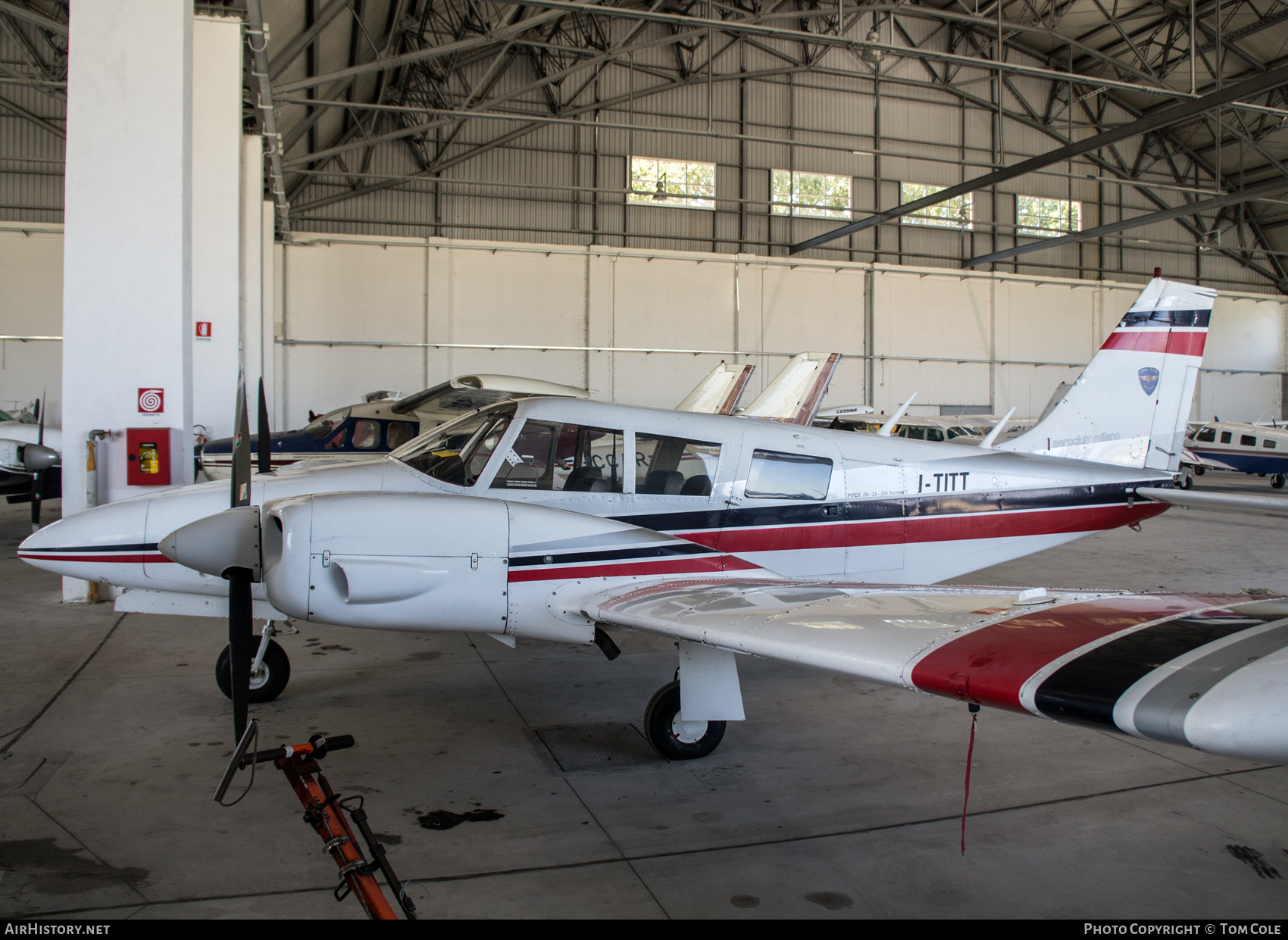 Aircraft Photo of I-TITT | Piper PA-34-200 Seneca | Aero Club Milano | AirHistory.net #138058