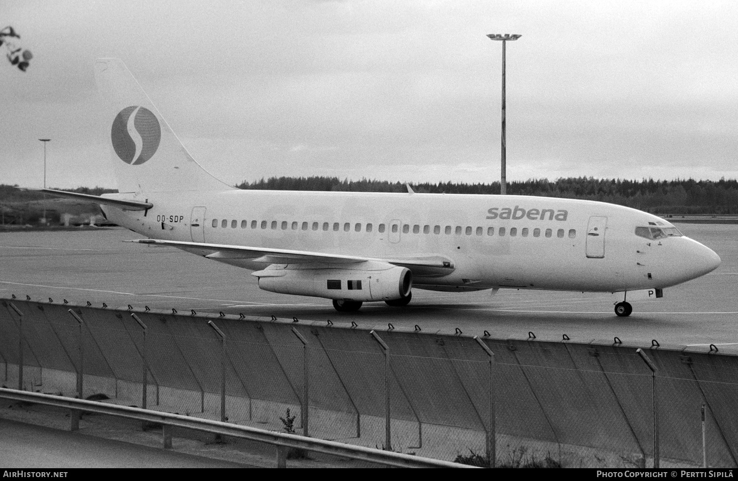 Aircraft Photo of OO-SDP | Boeing 737-229C/Adv | Sabena | AirHistory.net #138094