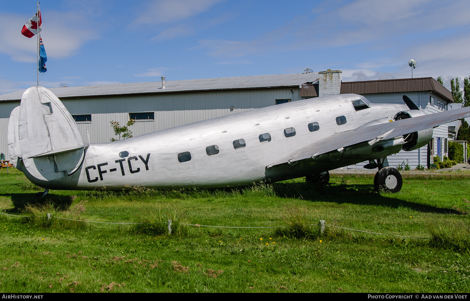 Aircraft Photo of CF-TCY | Lockheed 18-08 Lodestar | Trans-Canada Air Lines - TCA | AirHistory.net #138104