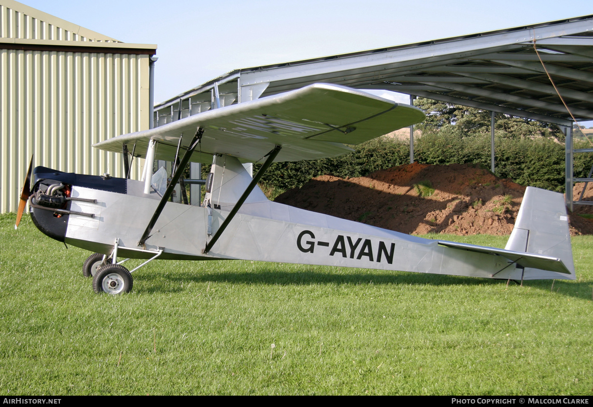 Aircraft Photo of G-AYAN | Cadet III Motor Glider | AirHistory.net #138110
